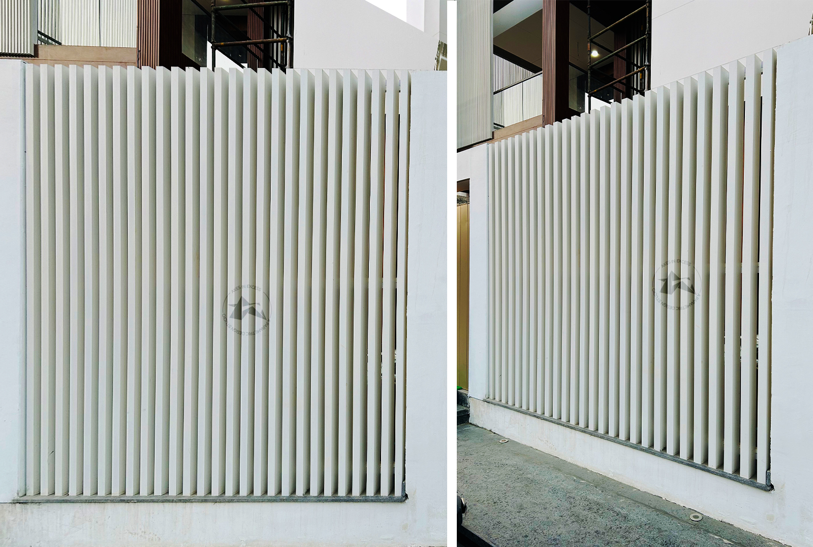 louvers for boundary wall 