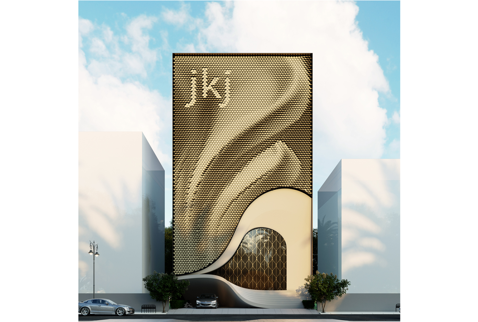 Axes in Excess: Precision crafting for lasting impact with custom parametric metal facade solutions.