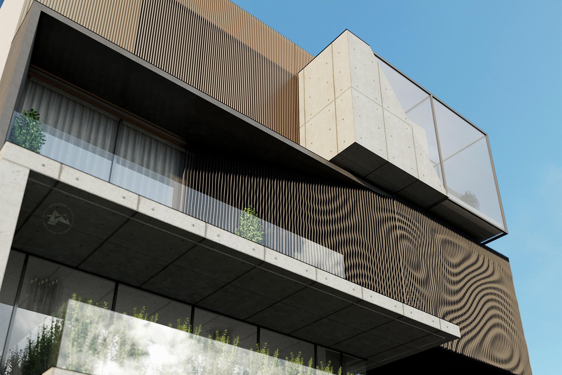 Axes in Excess: Crafting timeless custom parametric metal facade solutions for iconic architectural 