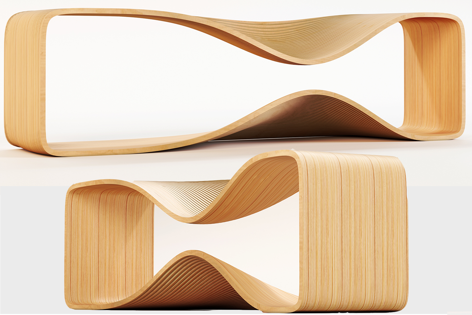 Axes in Excess parametric furniture: A visual narrative of innovation and craftsmanship.