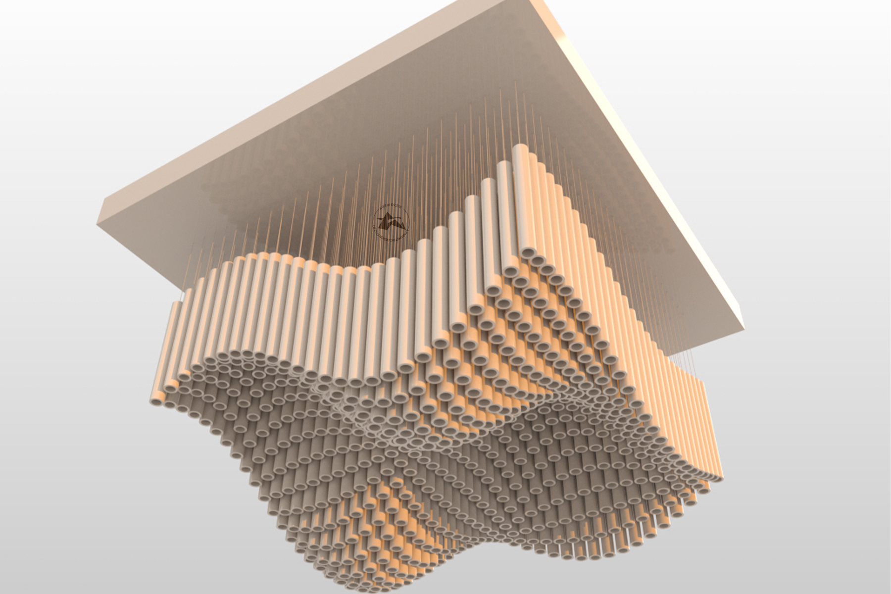 Axes in Excess: Leaders in custom parametric ceilings, reimagining design possibilities for interior