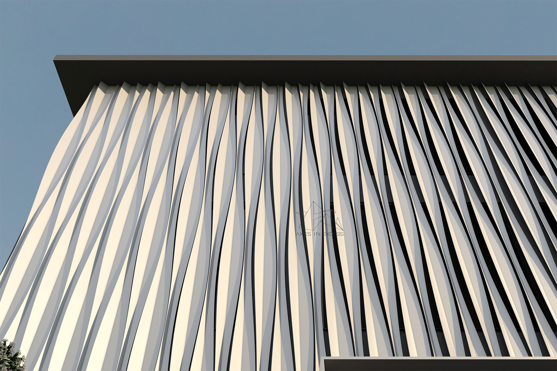 Axes in Excess custom parametric metal facades, a symphony of architectural and design brilliance fo