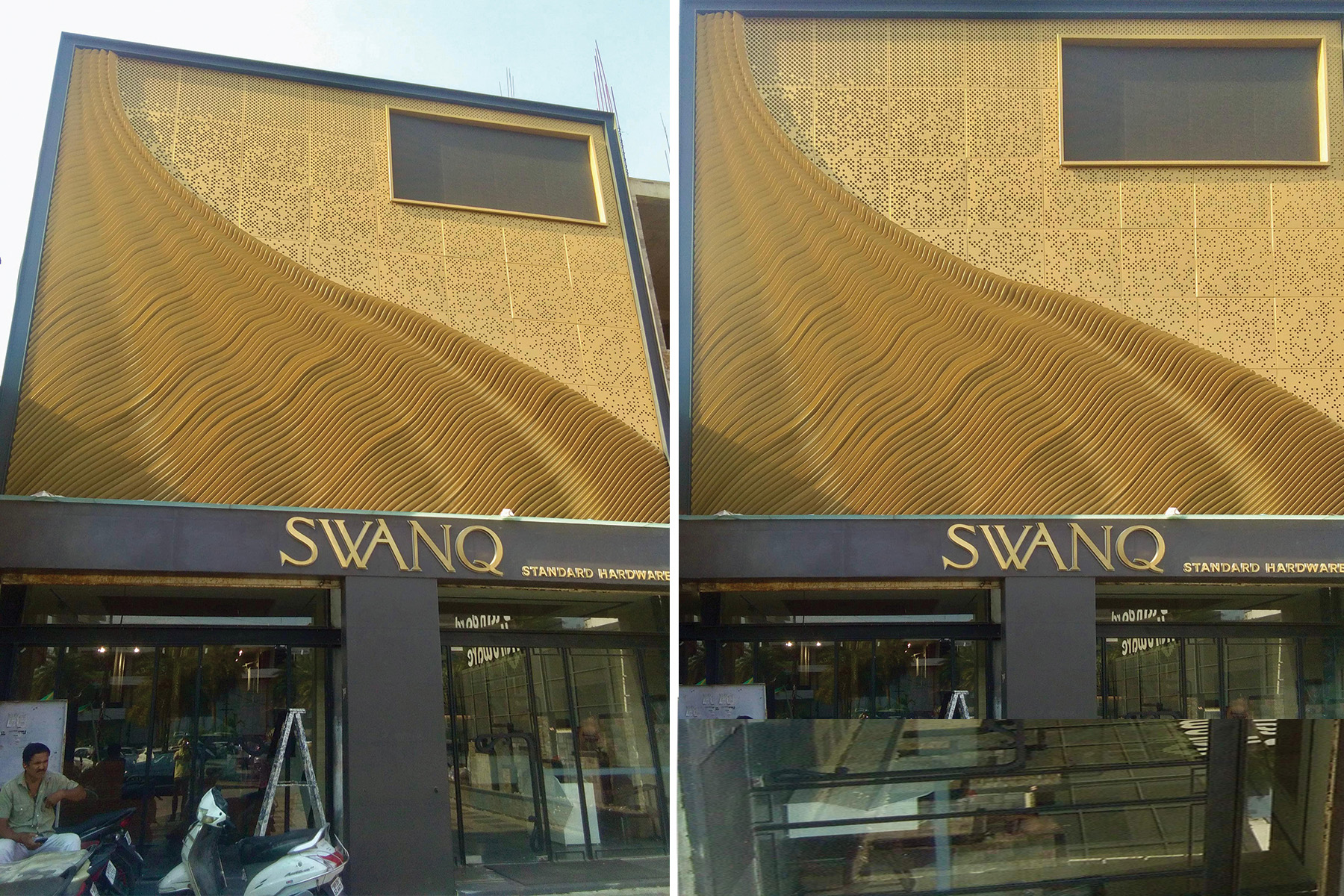 Parametric metal facade design solutions for standard hardware indore